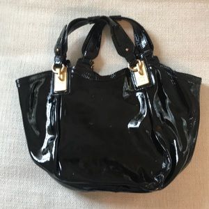Givenchy black patent tote